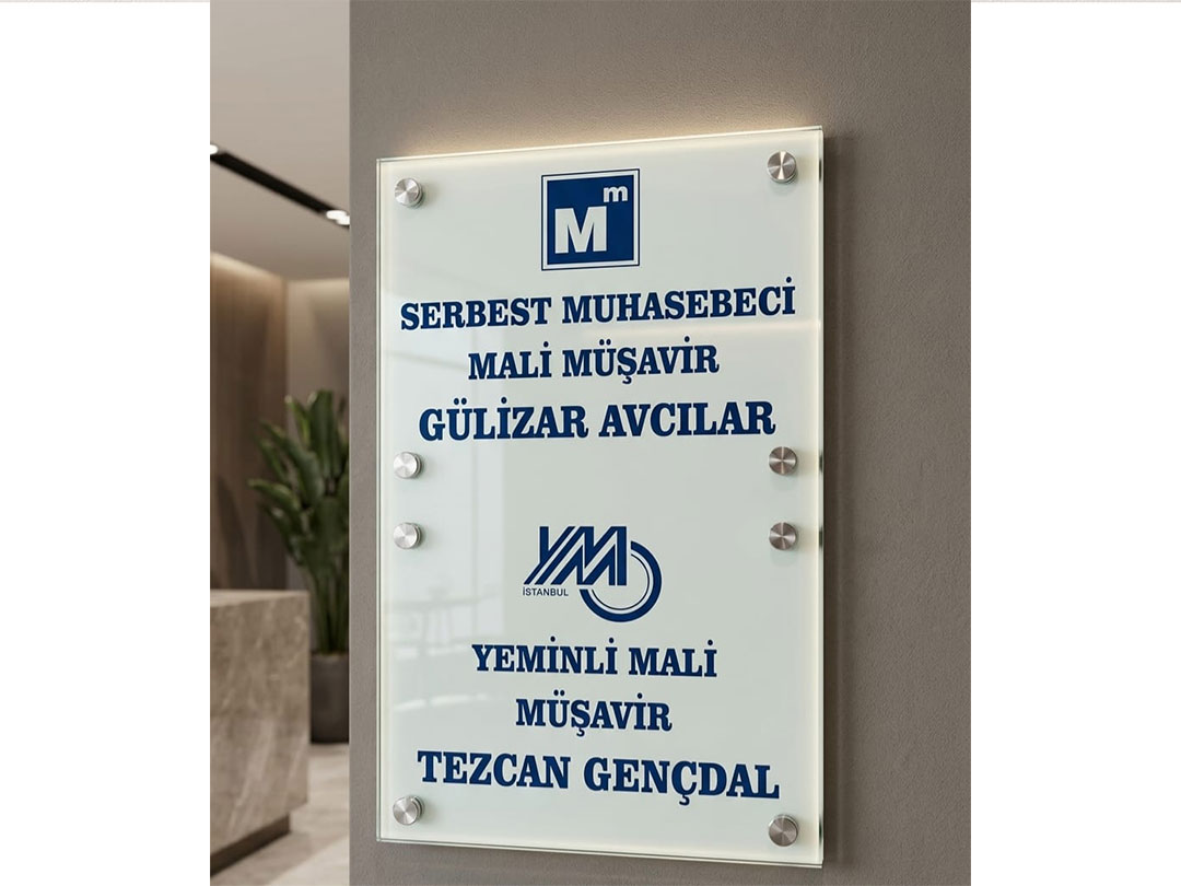 CAM SERİGRAFİ BASKI (TERS BASKI)